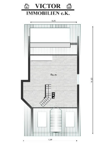 Grundriss farbig Dachspitze