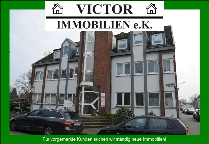 Große Maisonette ETW - Wohnung kaufen in Duisburg - 4-Zimmer Maisonette-ETW im 2. OG mit 92 m², großer Balkon, Keller, Garage, Stellplatz