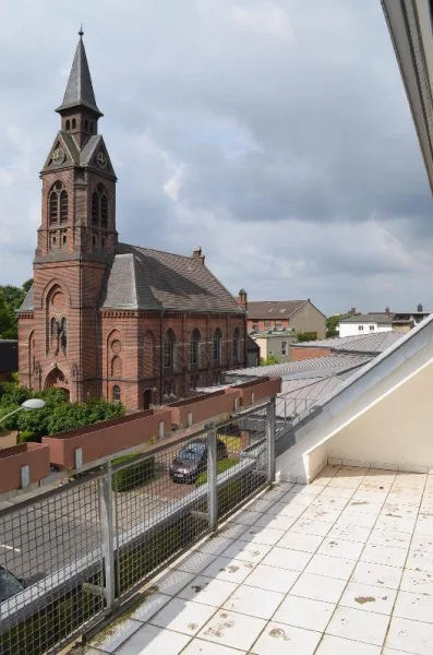 Balkon - schöner Straßenblick