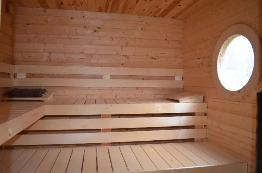 Sauna im Saunahaus