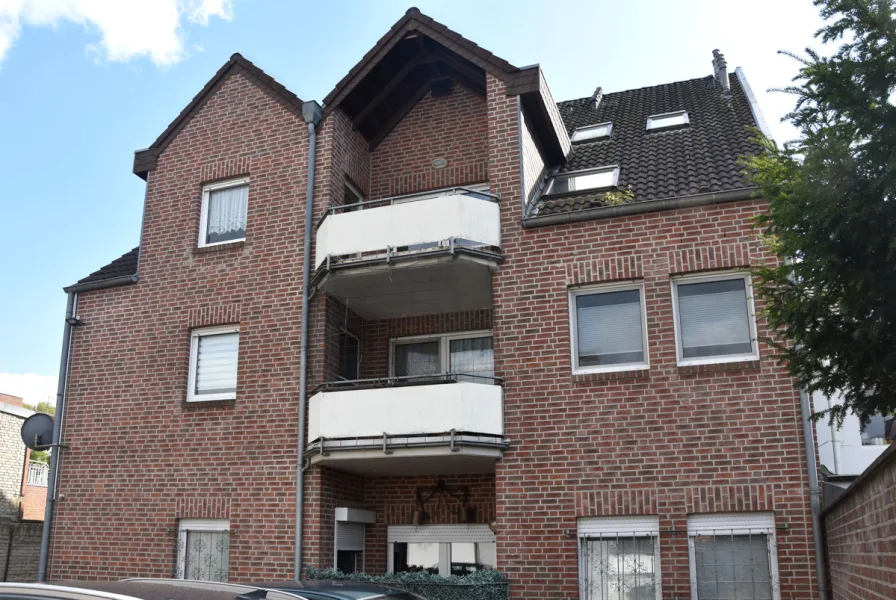 Rückansicht - Wohnung kaufen in Kevelaer - KEVELAER - Gemütliche ETW mit Balkon u. Stellplatz mitten in der Stadt