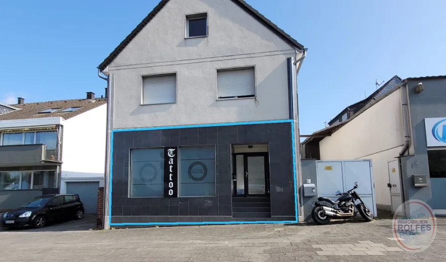 Tattoo-Studio, bearbeitet - Büro/Praxis mieten in Bergheim - Büro in Toplage von Bergheim-Quadrath (gegenüber vom Bahnhof), gerne Versicherung/Finanzierer