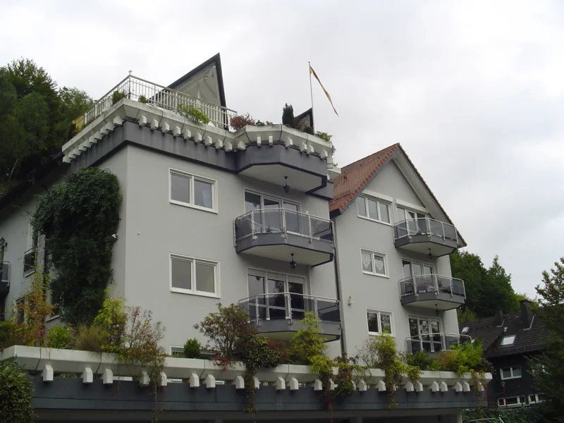 Ansicht von Außen  - Wohnung mieten in Gummersbach - Zentral aber dennoch ruhig!