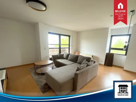 Wohnzimmer - Wohnung mieten in Meckenheim - Gemütliche 2-Zimmer-Wohnung mit Balkon und Einbauküche in Meckenheim