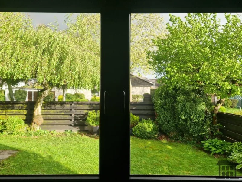 Sommerblick vom Schlafzimmer aus