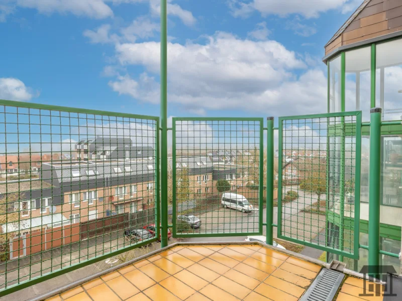 ...mit Balkon in nördlicher Ausrichtung