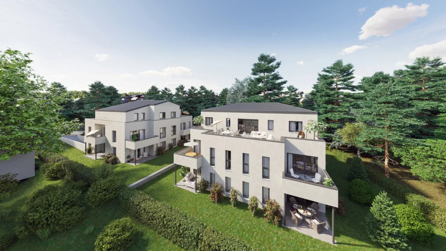 Ansichten - Wohnung kaufen in Bad Honnef - Bad Honnef - Großzügige 3-Zimmer-Eigentumswohnung im Neubau