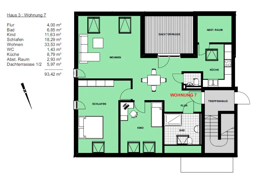 Grundriss Whg. 7, OG links