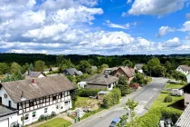 Faszinierender Weitblick vom Fenster aus