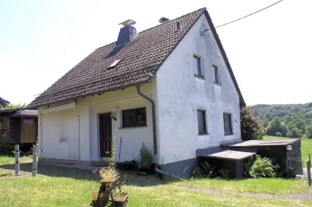 Bild1 - Haus kaufen in Nümbrecht - Für Handwerker und Sanierungsprofis:Einfamilienhaus in Nümbrecht-Bierenbachtal
