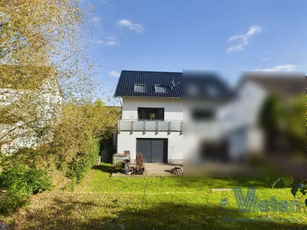 Gartenansicht - Haus kaufen in Mechernich - -Neubau- Doppelhaushälfte mit zwei Einheiten in guter Wohnlage