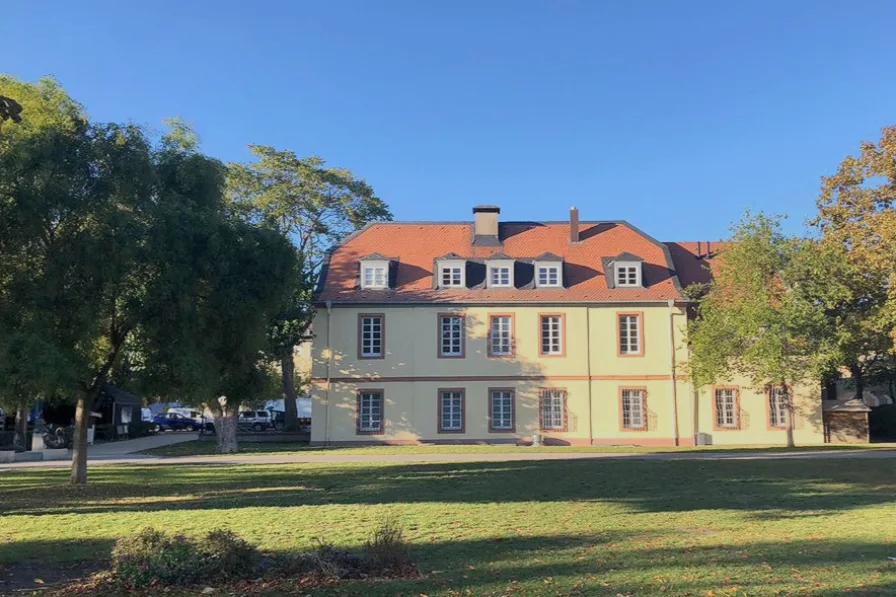 Ansicht Hofgut - Gastgewerbe/Hotel mieten in Ludwigshafen am Rhein - Eventgastronomie oder Restaurant im historischen Ambiente - großer Biergarten inklusive