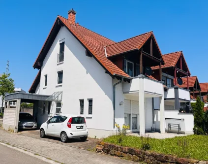 Außenansicht - Haus kaufen in Landau in der Pfalz - Charmante Doppelhaushälfte mit viel Platz in ruhiger Lage von Landau