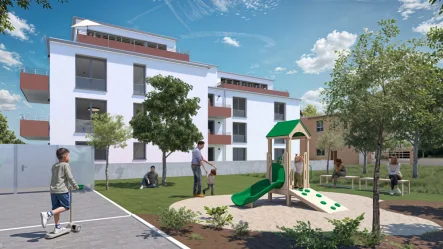 Playground - Wohnung kaufen in Kandel - Wohnen im Stadtkern - Charmante 2,5-ZKB-Wohnung mit Balkon - Savoir-vivre in Kandel