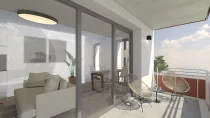 Rendering Balkon