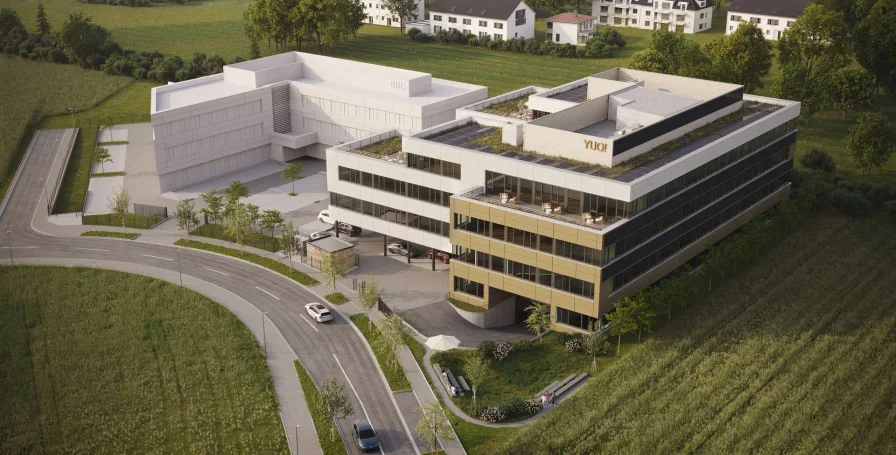 YUO__Neubau_Koblenz_Bubenheim - Büro/Praxis mieten in Koblenz - Moderne, nachhaltige Bürofläche im YUO