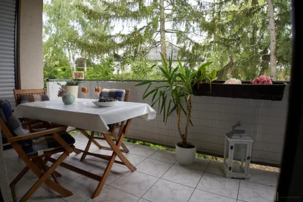 Balkon - Wohnung kaufen in Saulheim - HEMING-IMMOBILIEN -  Komfortables Wohnen in zentraler Lage!