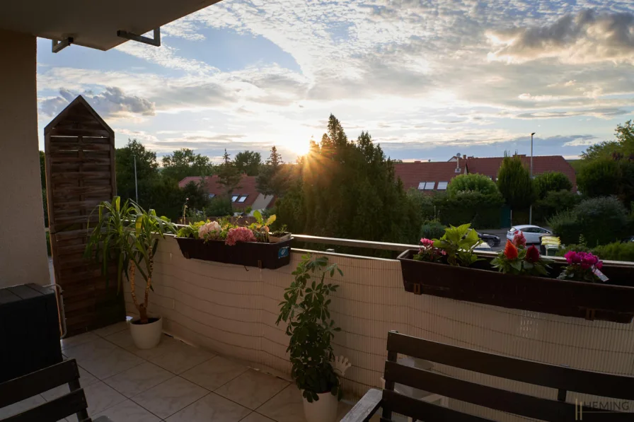 Balkon/Aussicht