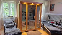 Sauna und Fitnessraum