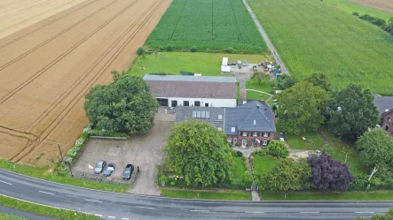 Titelbild - Haus kaufen in Alpen - Generationenwechsel! Traumhafte Hofstelle mit Hof Gastronomie und Erweiterungsmöglichkeit