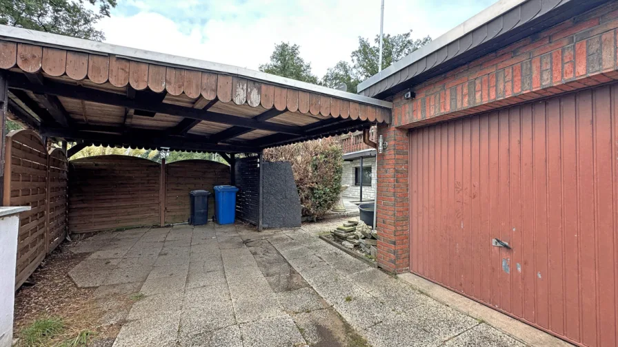 Carport- & Garagenansicht