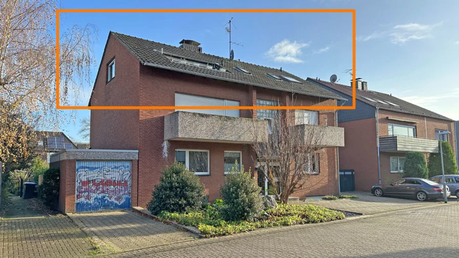 Wohnung Nr. 4 - Wohnung kaufen in Dinslaken - Vermietete Eigentumswohnung mit Stellplatz und Loggia in Dinslaken!