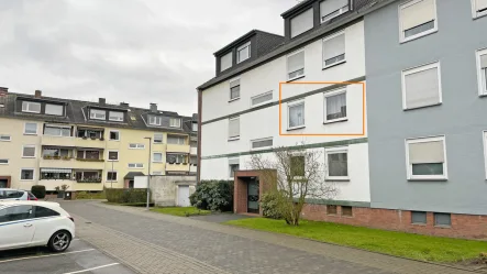 Außenansicht - Wohnung kaufen in Neukirchen-Vluyn - Kapitalanlage mit sicherer Mieterin: Charmante Wohnung in Neukirchen-Vluyn!