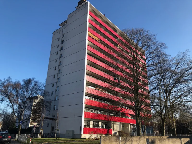 Außenansicht - Wohnung kaufen in Sankt Augustin / Niederpleis - SANKT AUGUSTIN, 1 Zimmer-Appartement, ca. 40 m² Wfl. Küche, Diele, Bad, Balkon