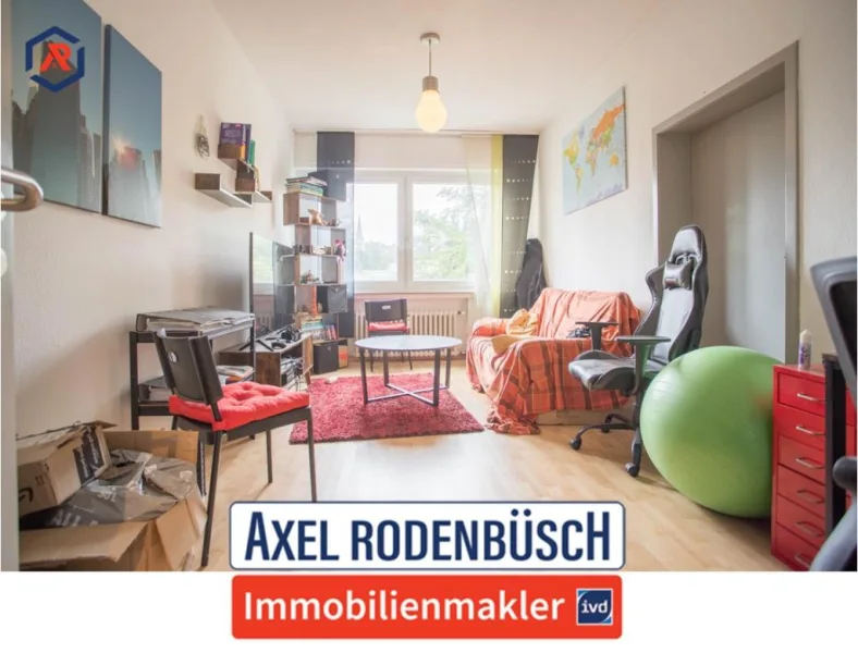 Wohnzimmer - Wohnung mieten in Brühl - Brühl, zentral gelegene Zweizimmerwohnung