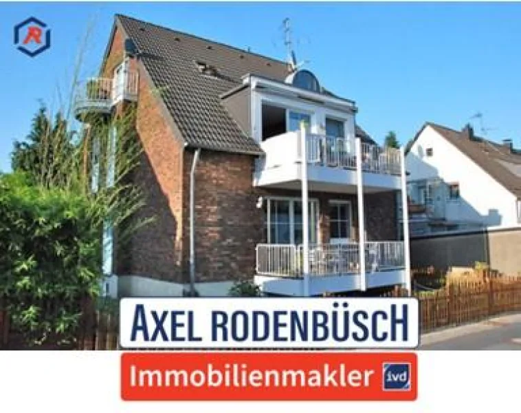 Hausansicht - Wohnung mieten in Frechen - Frechen, naturnahes Souterrain-Appartment mit Terrasse und Stellplatz!