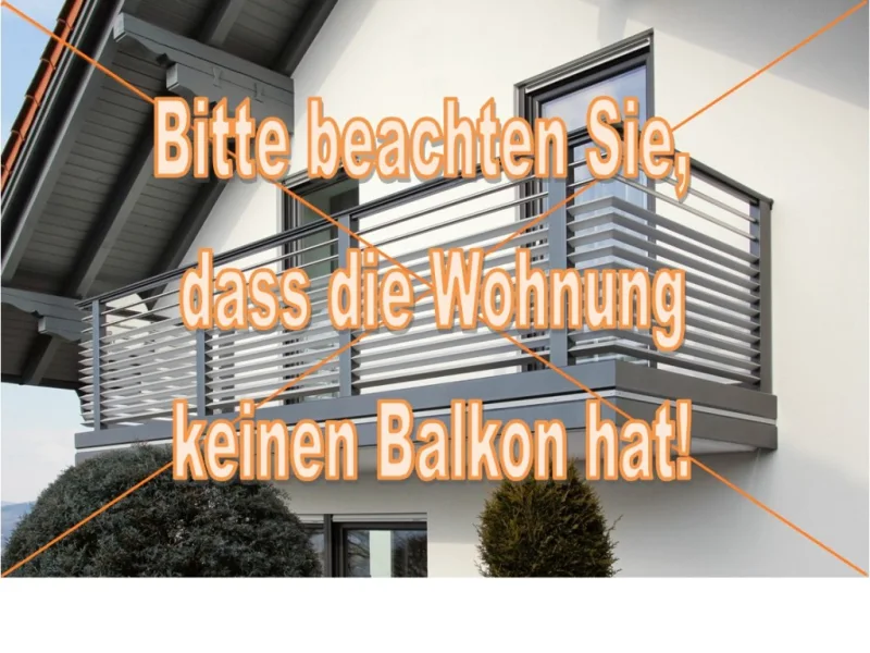 Kein Balkon