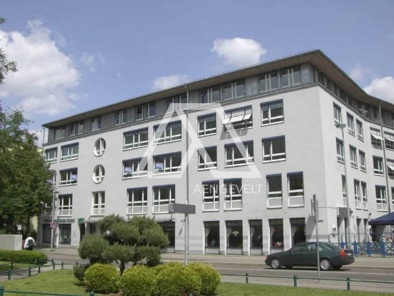 Außenansicht - Büro/Praxis mieten in Magdeburg - Stadtfeld Ost: Moderne Büroflächen in belebter Stadtteillage