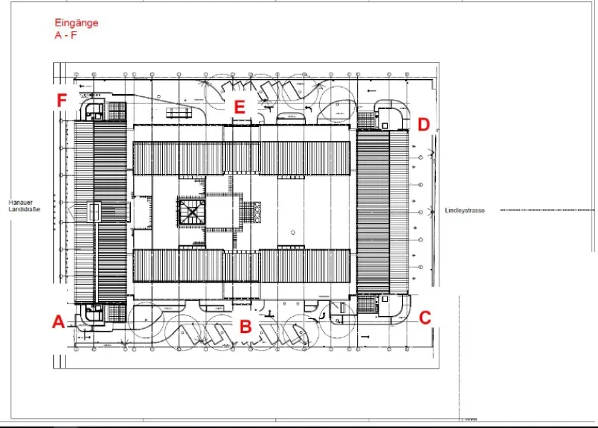 Lageplan Freiflächen