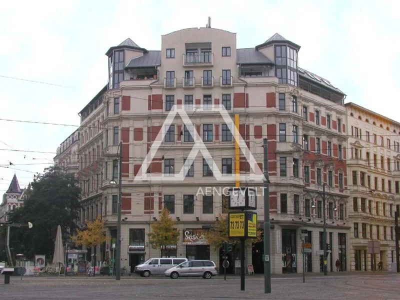 Außenansicht vom Hasselbachplatz - Büro/Praxis mieten in Magdeburg - Bürofläche in der Hasselbachpassage - provisionsfrei