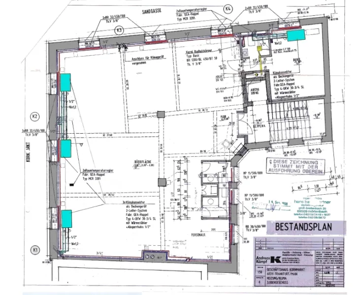 Grundriss Regelgeschoss