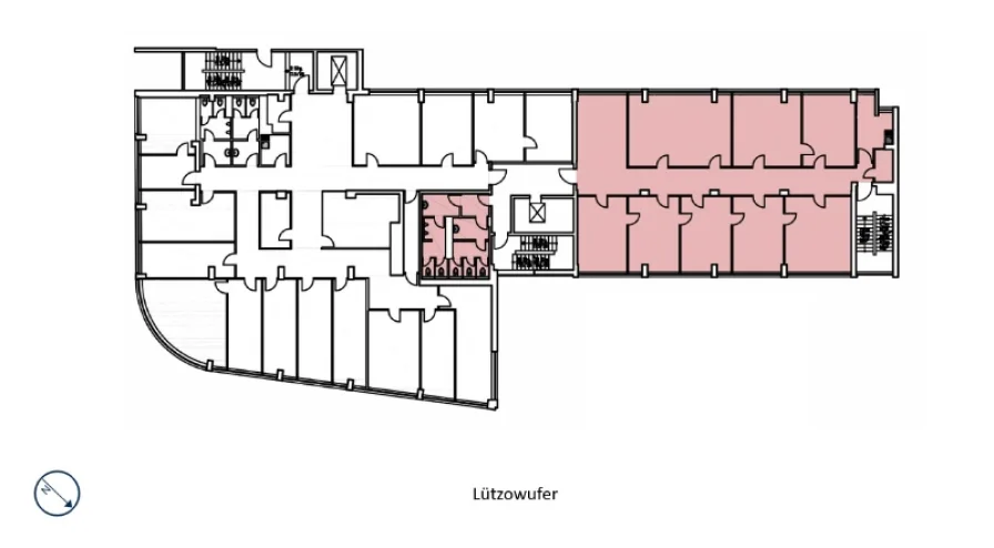 Grundriss 2OG Lützowufer 26