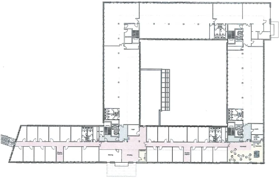 Grundriss 1 Obergeschoss