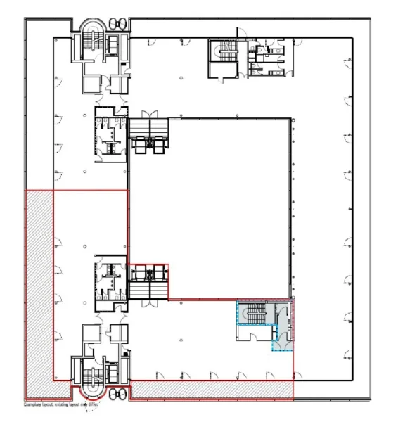 Grundriss 7 Obergeschoss