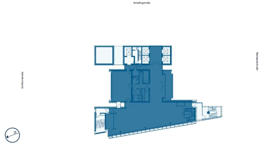 Grundriss 20OG