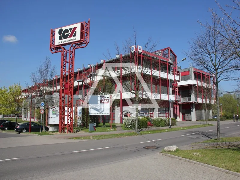 Außenansicht - Büro/Praxis mieten in Barleben - Innovatives und attraktives Gewerbezentrum vor den Toren Magdeburgs