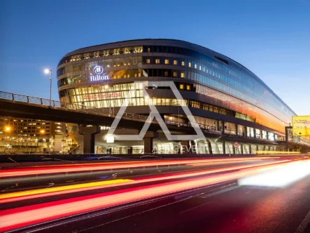 Außenansicht - Büro/Praxis mieten in Frankfurt am Main - THE SQUAIRE - Working at the famous airport Frankfurt am Main