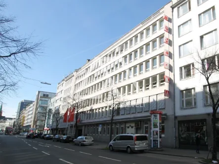 Außenansicht - Büro/Praxis mieten in Düsseldorf - Büroflächen in zentraler Innenstadtlage