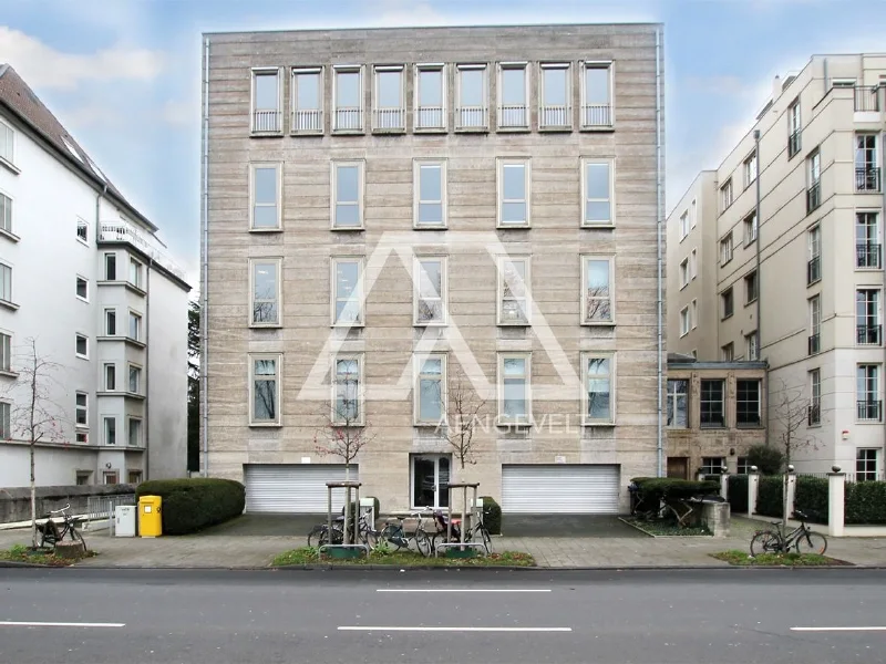 Außenansicht - Büro/Praxis mieten in Düsseldorf - Exklusive Bürofläche mit Rheinblick