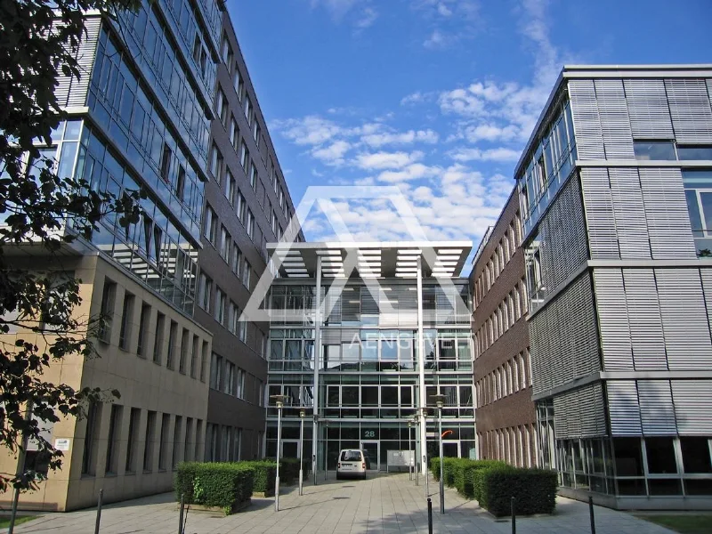 Außenansicht - Büro/Praxis mieten in Düsseldorf - Büros an günstiger Achse zwischen City/Messe/Airport