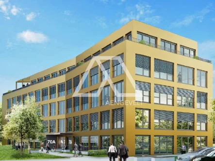 Titelbild - Büro/Praxis mieten in Berlin - Neubau - Repräsentative Bürofläche im etablierten Gewerbegebiet Am Borsigturm