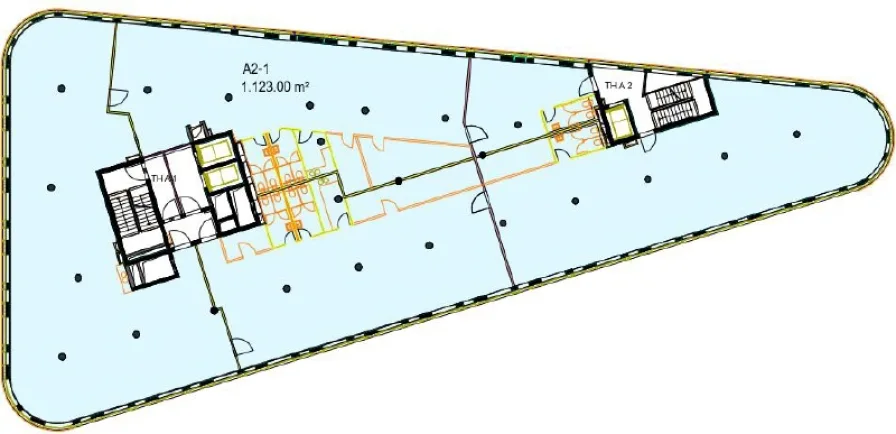 Grundriss Haus A 2-6 OG