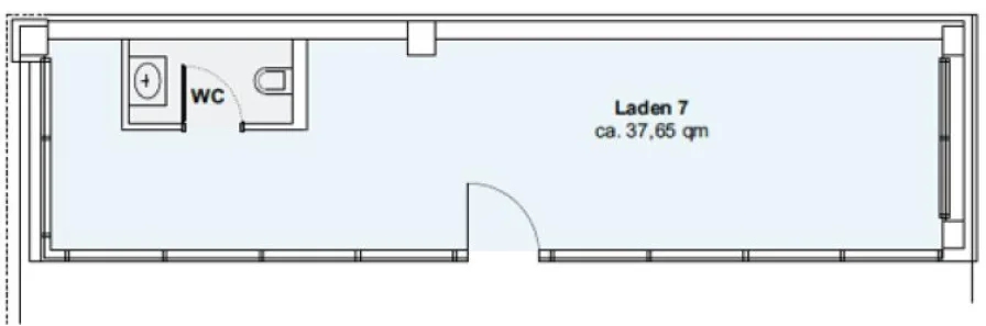 Grundriss Laden 7