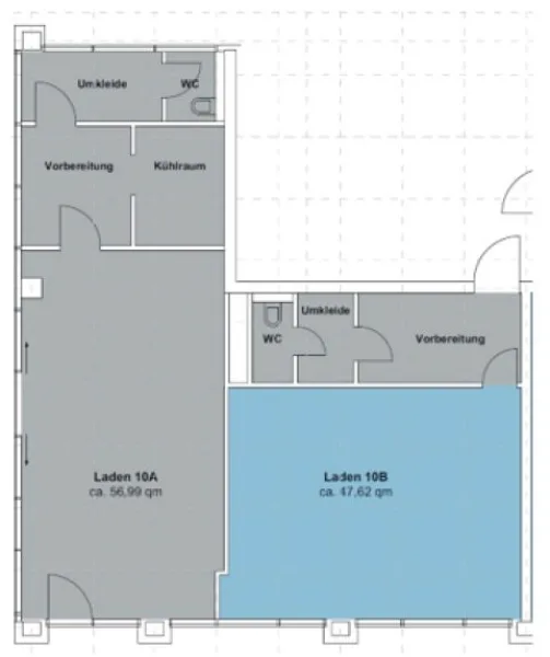 Grundriss Laden 10