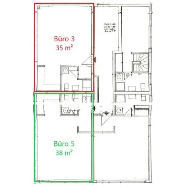 Grundriss Seitenhaus 2OG