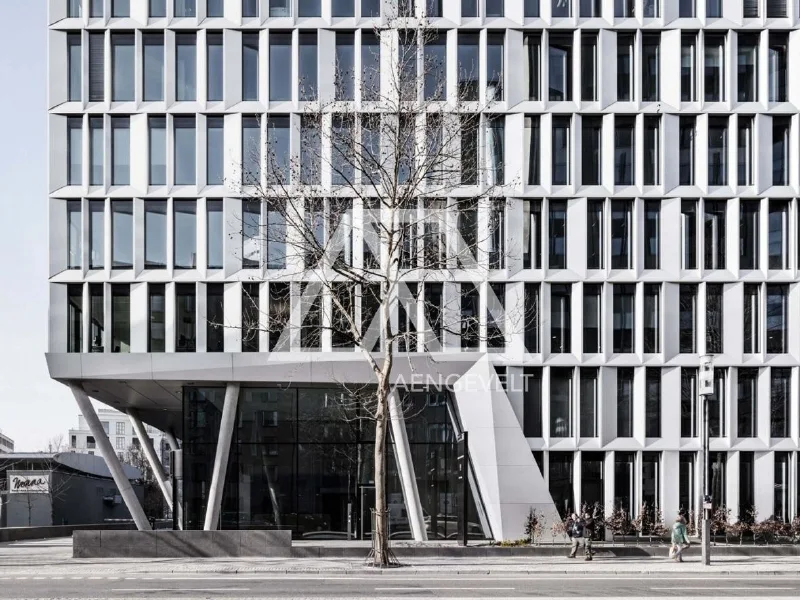 Außenansicht - Büro/Praxis mieten in Frankfurt am Main - GREEN BUILDING in 1. Reihe des Bankenviertels!